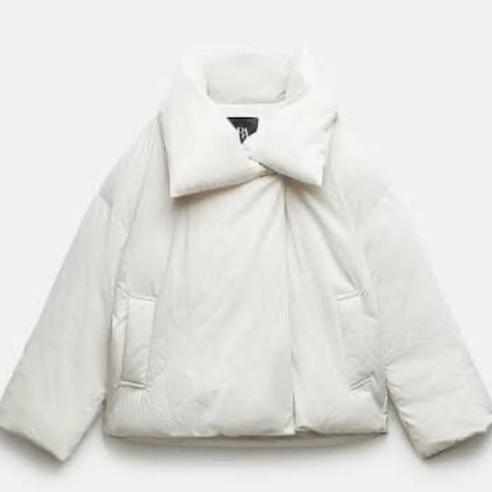 ZARA QUILTED JACKET ZW COLLECTION L